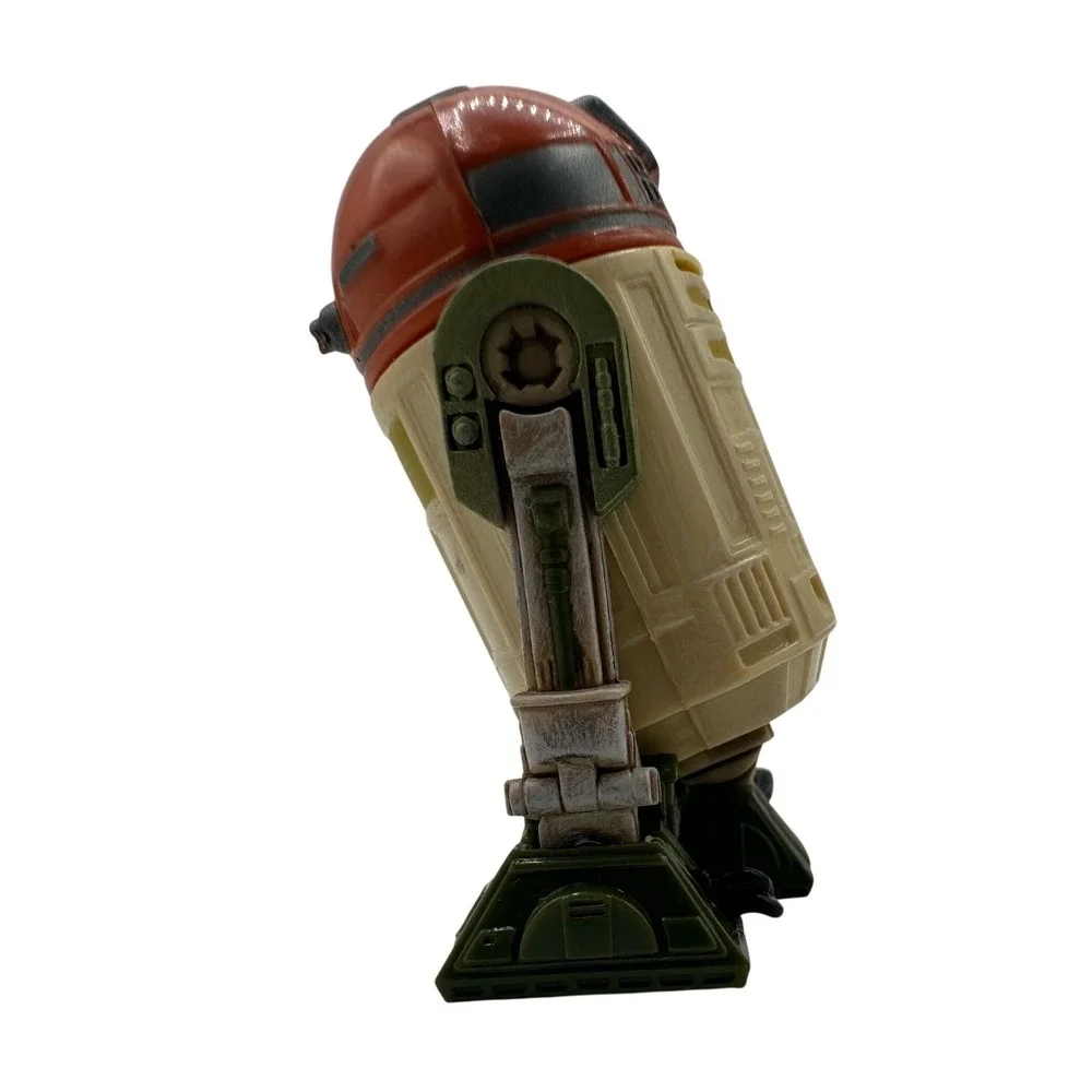 Hasbro Star Wars R4-H5 Astromech Droid Figure 2.5 Inch Red Tan Green 2004 LFL